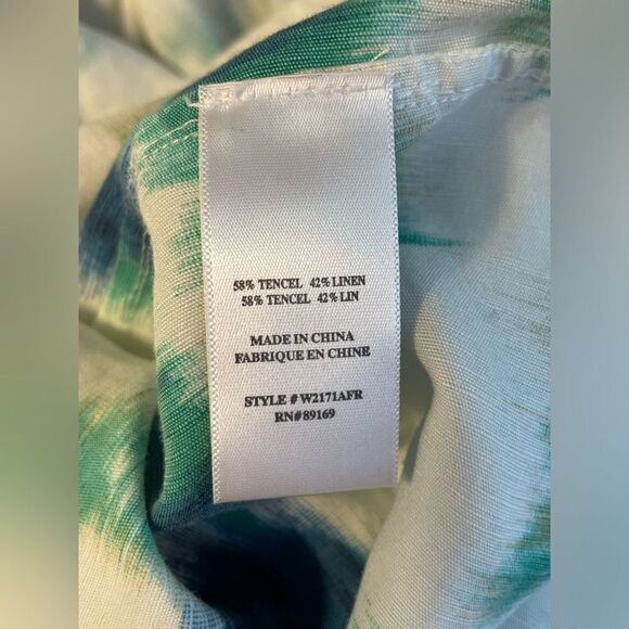 NWT GENERRA Second Skin mini skirt blue/green 10 - Picture 7 of 8